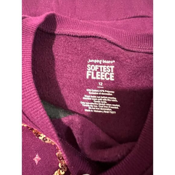 ‎Jumping Beans Ruffle Sleeve Sweatshirt - Picture 10 of 10